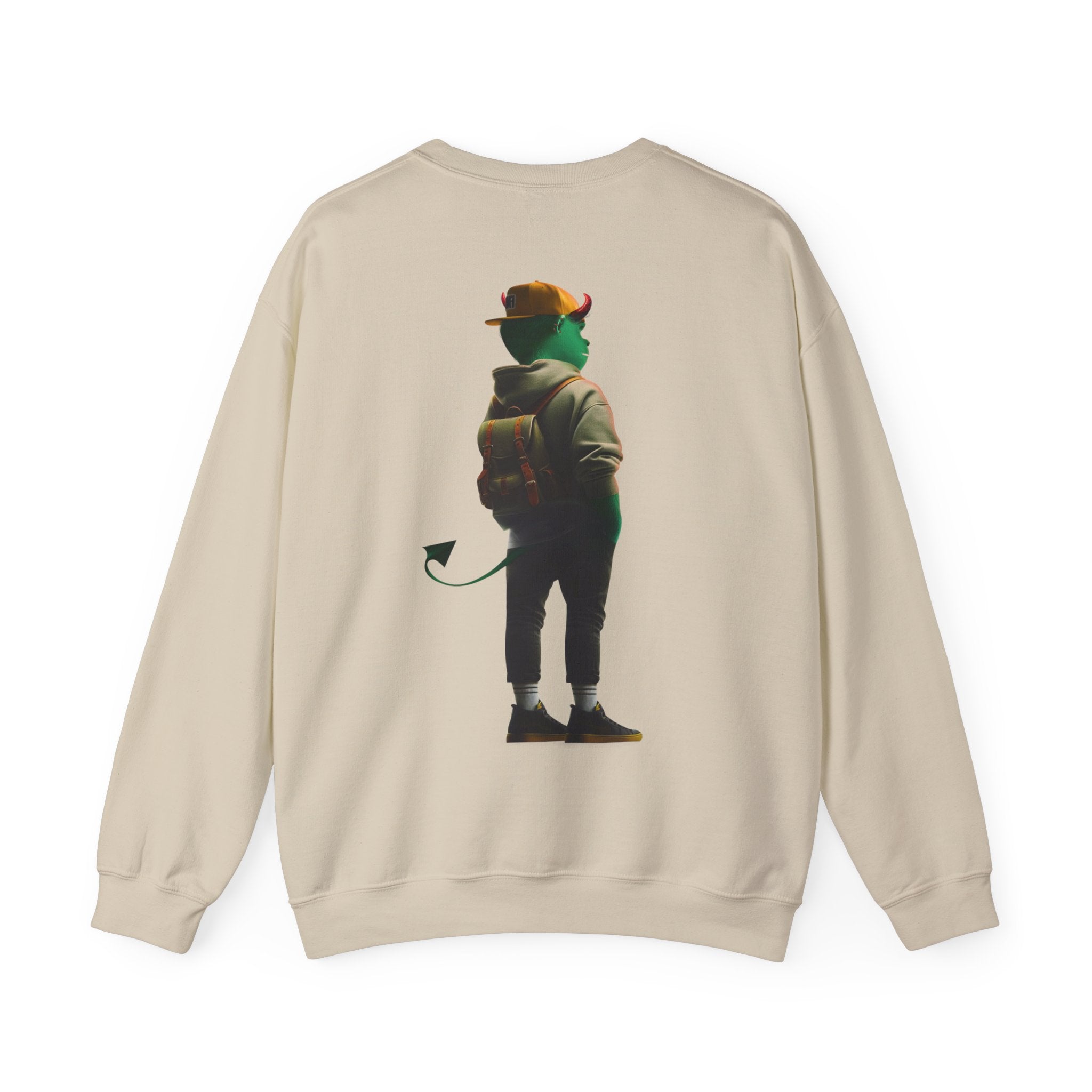 Image of Sudadera unisex de cuello redondo Heavy Blend™: cómoda, duradera y ecológica para una comodidad durante todo el año